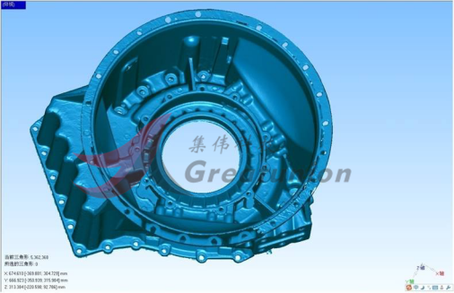 汽車(chē)發(fā)動(dòng)機(jī)三維掃描與尺寸檢測(cè)解決方案