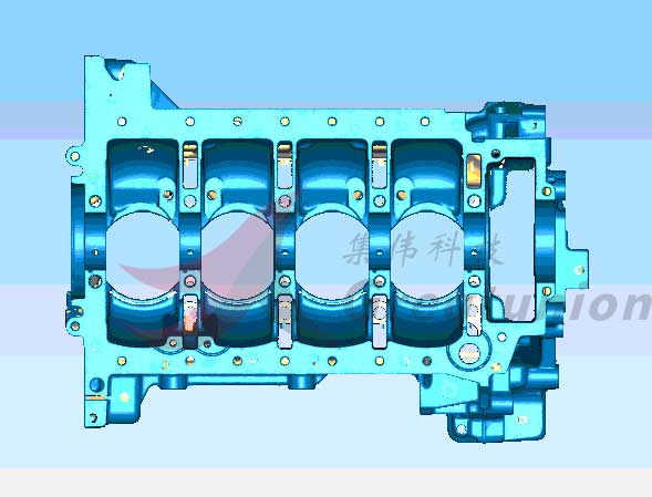 手持式<a href=http://m.ttyulecheng168.com/scan/Creaform/ target=_blank class=infotextkey>三維掃描儀</a>在發(fā)動機設計開發(fā)的應用